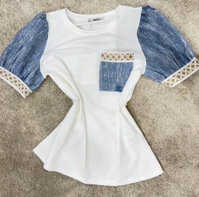 Camiseta Combinada