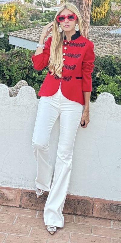 Chaqueta Roja Lucy