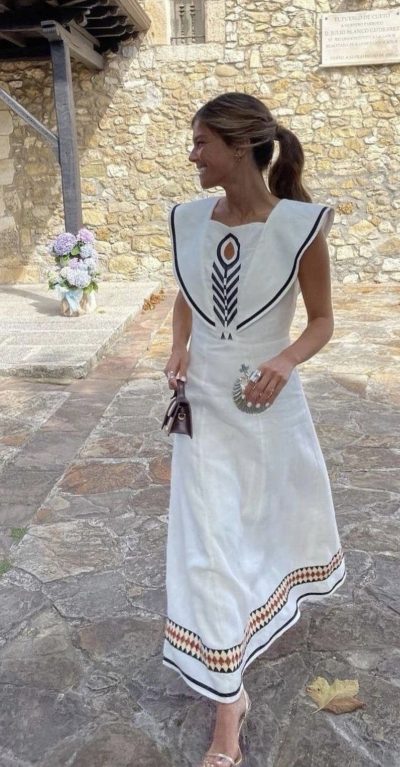 Vestido Peralta Blanco