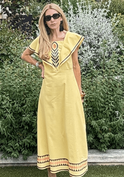 Vestido Peralta Amarillo
