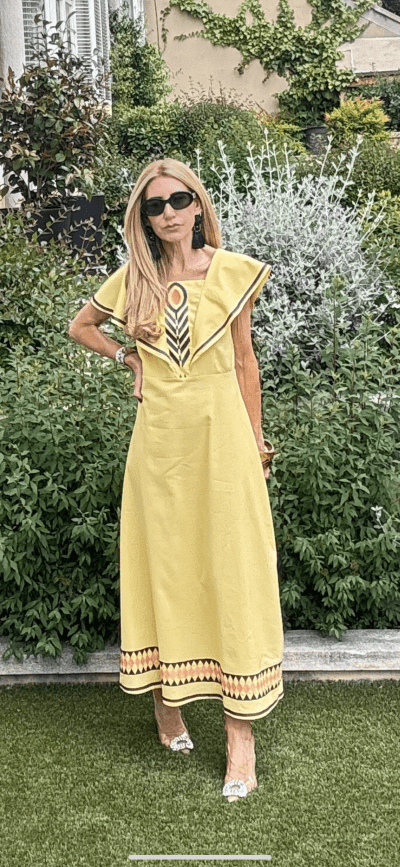 Vestido Peralta Amarillo