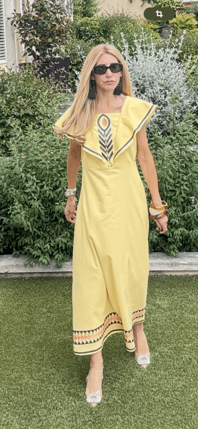 Vestido Peralta Amarillo