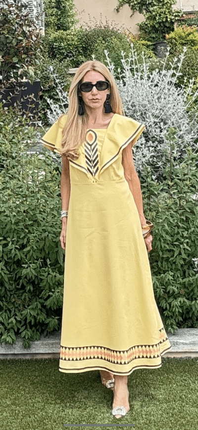 Vestido Peralta Amarillo