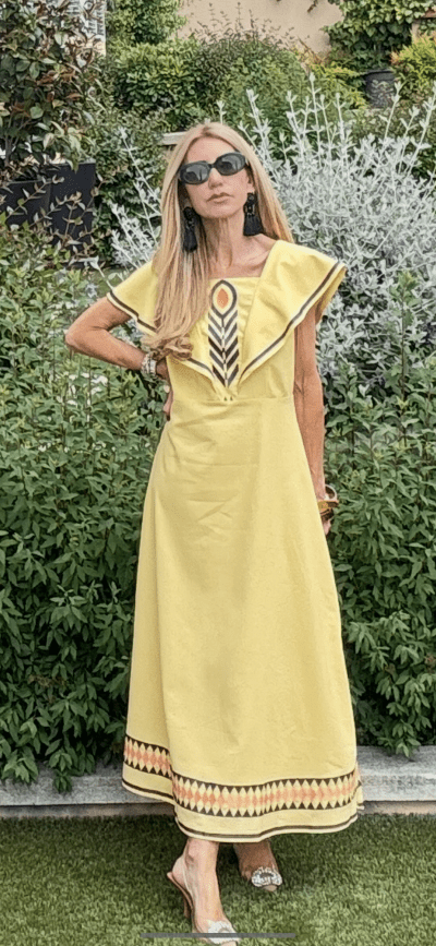 Vestido Peralta Amarillo