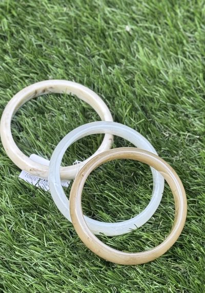 Juego 3 pulseras Beige/Marrón