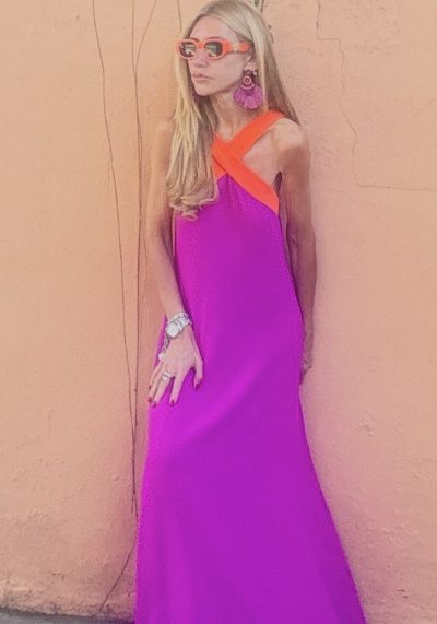 Vestido Mikaela Buganvilla