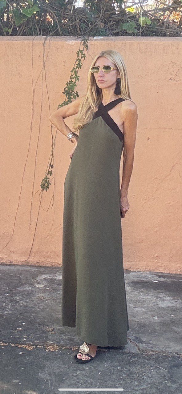 Vestido Mikaela Verde