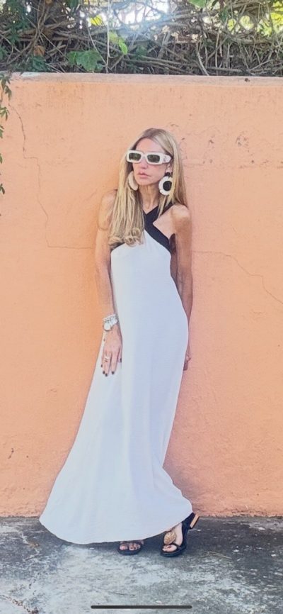 Vestido Mikaela Beige