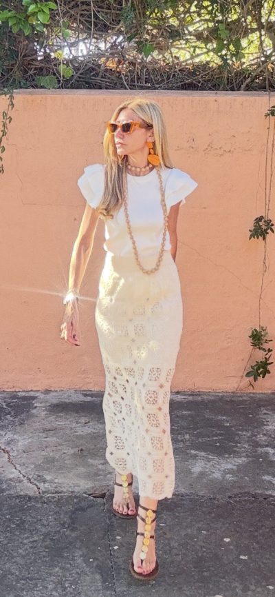 Top Elástico Fabella Blanco