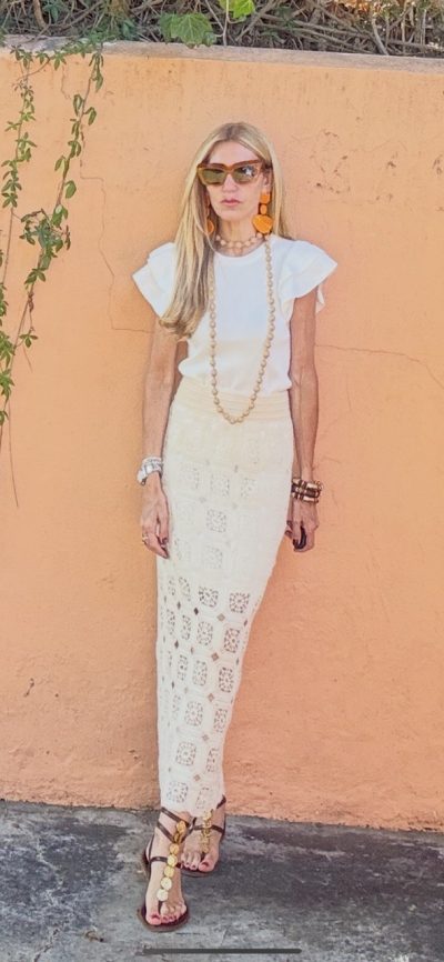 Top Elástico Fabella Blanco