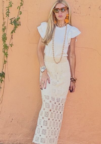 Top Elástico Fabella Blanco