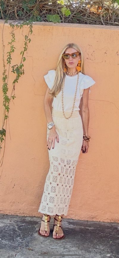 Top Elástico Fabella Blanco