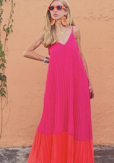 Vestido Menorca Fucsia