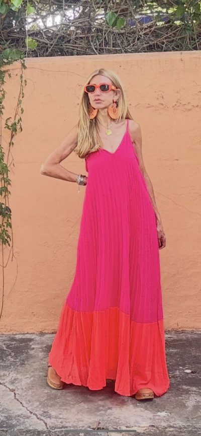 Vestido Menorca Fucsia