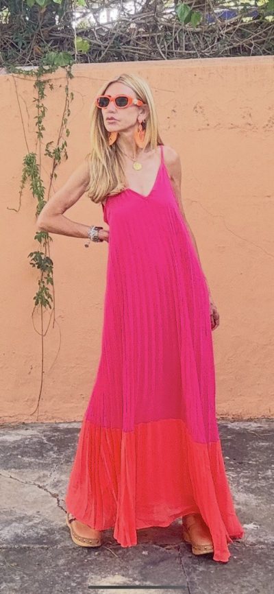 Vestido Menorca Fucsia