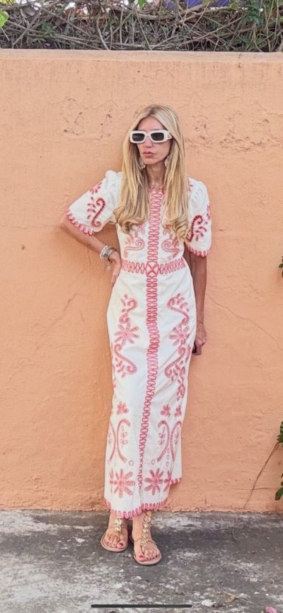 Vestido Roma Coral