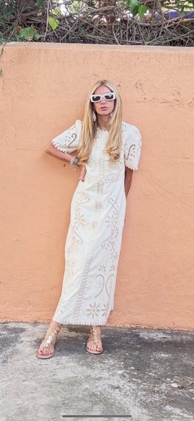 Vestido Roma Beige