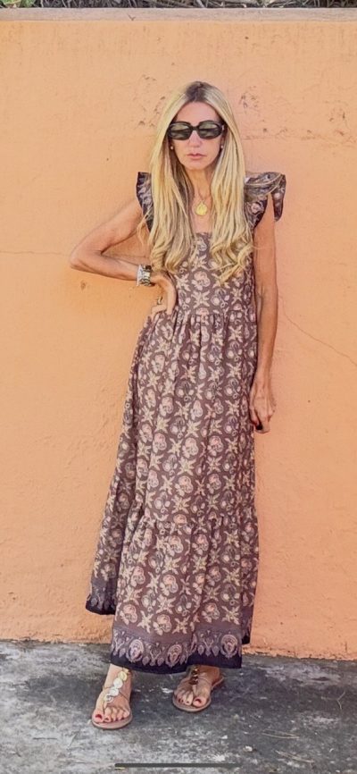 Vestido Amara Chocolate