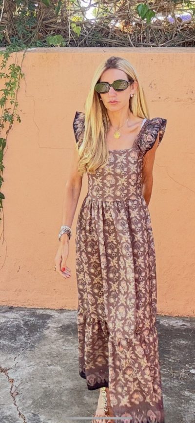 Vestido Amara Chocolate